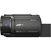 Sony FDR-AX43 UHD 4K Handycam Camcorder with Professional Sony Microphone Starter Bundle