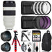 Sony FE 100-400mm f/4.5-5.6 GM OSS Lens - 3 Lens Kit + Tripod + Backpack - 32GB Accessory Bundle - NJ Accessory/Buy Direct & Save