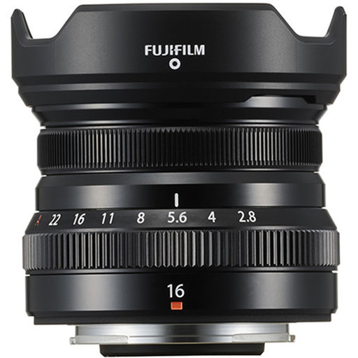FUJIFILM XF 16mm f/2.8 R WR Lens (Black) Advanced Accessory Bundle