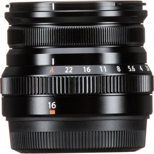 FUJIFILM XF 16mm f/2.8 R WR Lens (Black) Professional Accessory Bundle