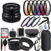 FUJIFILM XF 16mm f/2.8 R WR Lens (Black) with Accessory Bundle