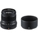 FUJIFILM XF 50mm f/2 R WR Lens (Black) With Flexible Tripod, Protection Filter &amp; Accessories
