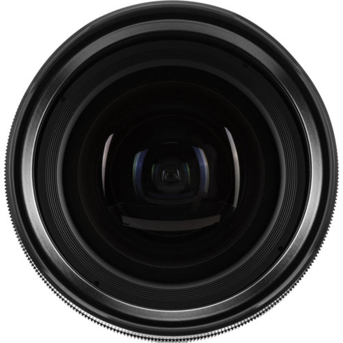 FUJIFILM XF 8-16mm f/2.8 R LM WR Lens with Geared Tripod Head and Stand + Universal Lens Cap Bundle