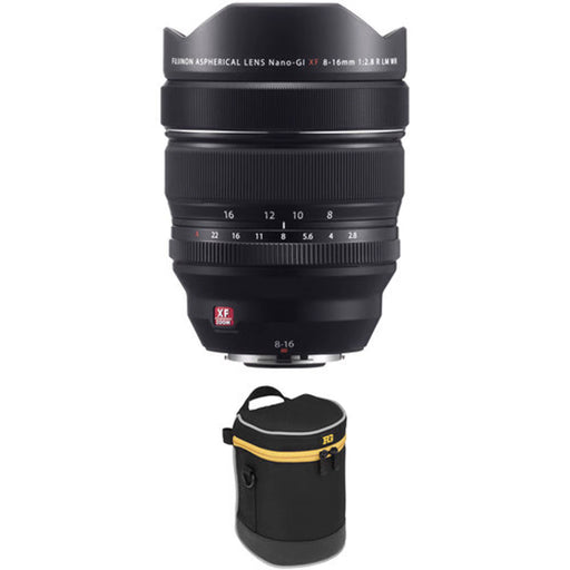 FUJIFILM XF 8-16mm f/2.8 R LM WR Lens with Free Lens Pouch