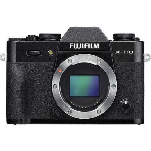 Fujifilm X-T10 Mirrorless Digital Camera with 18-55mm Lens (Black)