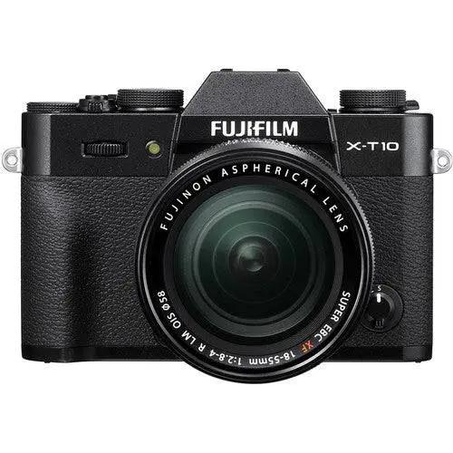 Fujifilm X-T10 Mirrorless Digital Camera with 18-55mm Lens (Black)