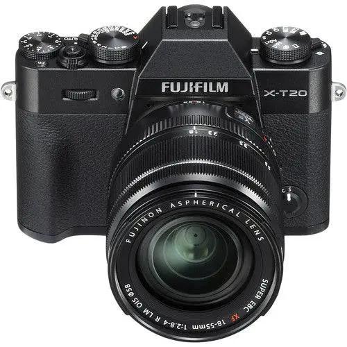 Fujifilm X-T20 Mirrorless Digital Camera with 18-55mm Lens (Black)