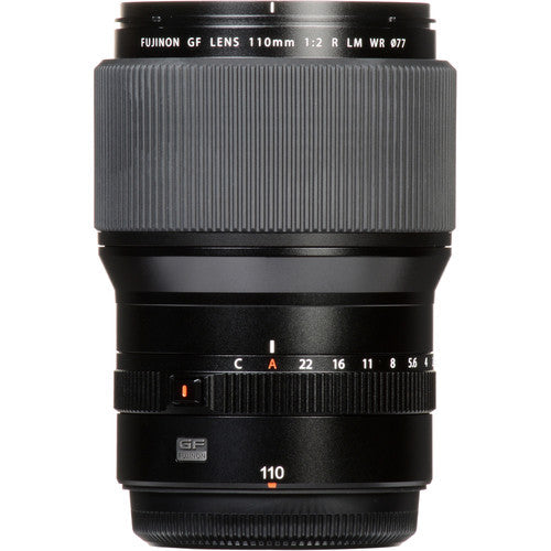 Fujifilm GF 110mm f/2 R LM WR Lens with 77mm UV+CPL Filter Kit, Cleaning Kit, Lens Cleaning Pen - NJ Accessory/Buy Direct & Save