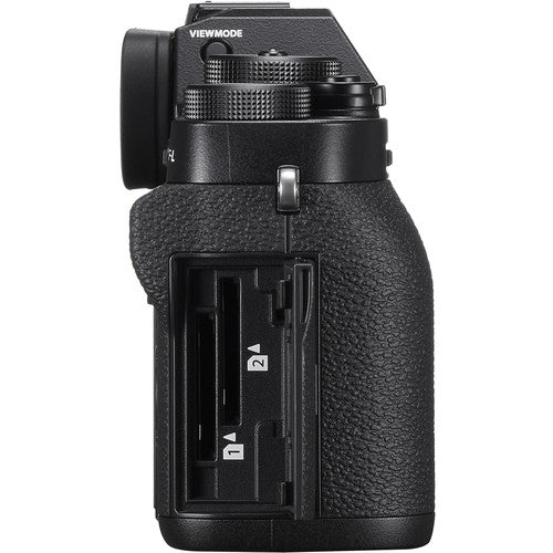 FUJIFILM X-T2 Mirrorless Digital Camera with 18-55mm Lens | Sandisk 64GB | Flash | Filter | Spare Battery &amp; More Bundle