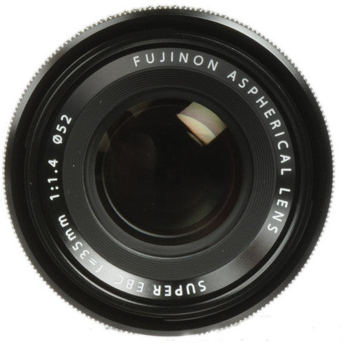 Fujifilm 35mm f/1.4 XF R Lens with Universal Flash, Joby Flexible Tripod, Filter Kit, 64gb Memory Card + Card Reader and Wallet, and More