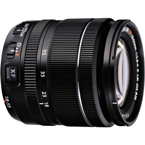 Fujifilm XF 18-55mm (27.4-83.8mm) F2.8-4 R LM OIS Lens with Accessory Bundle