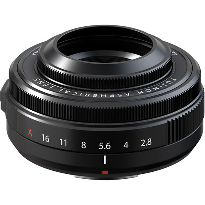 FUJIFILM XF 27mm f/2.8 R WR Lens Bundle with Tripod, Camera Side Bag, SD Memory Card + Card Reader and More