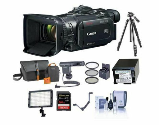 Canon VIXIA GX10 4K UHD Camcorder with 1" CMOS Sensor and 64GB SDHC Card Bundle