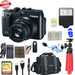 Canon PowerShot G1 X Digital Camera (Black) With Dual Battery Accessory Bundle