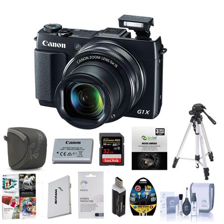 Canon PowerShot G1 X Mark II Digital Camera and Pro Kit