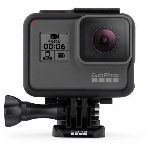 GoPro HERO6 Black 12 MP Waterproof Camera Accessories Kit w/ Carrying Case & More