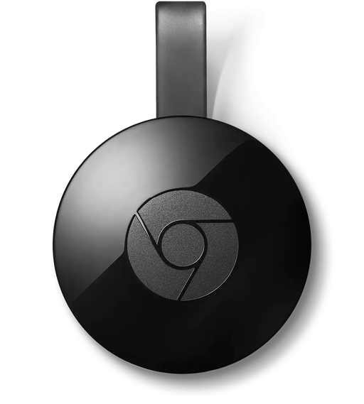 Google Chromecast Streaming Media Player (2nd Gen/2015 Model) - Black