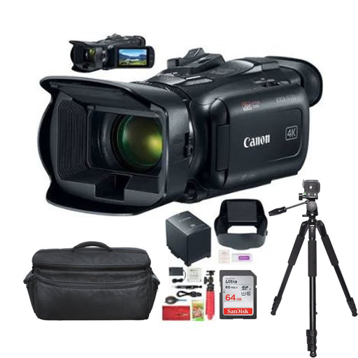 Canon Vixia HF G50 4K UHD Video Camcorder with 64GB MC & Additional Accessories