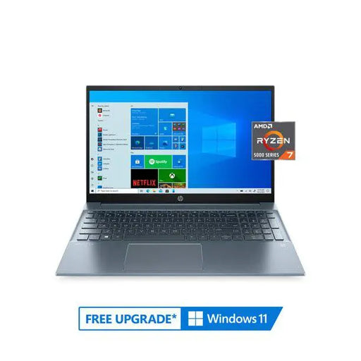 HP Pavilion 15-EH1070 AMD Ryzen 7 5700U 1.8GHz 512GB SSD 8GB 15.6" WIN10 FOG BLUE ALUMINUM