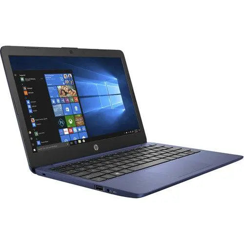 HP Stream 11-ak0010nr 11.6" HD Notebook - Intel Celeron N4000 1.1GHz - 4GB RAM 32GB eMMC - Windows 10 Home in S Mode with Office 365 Personal for 1 Year - Royal Blue