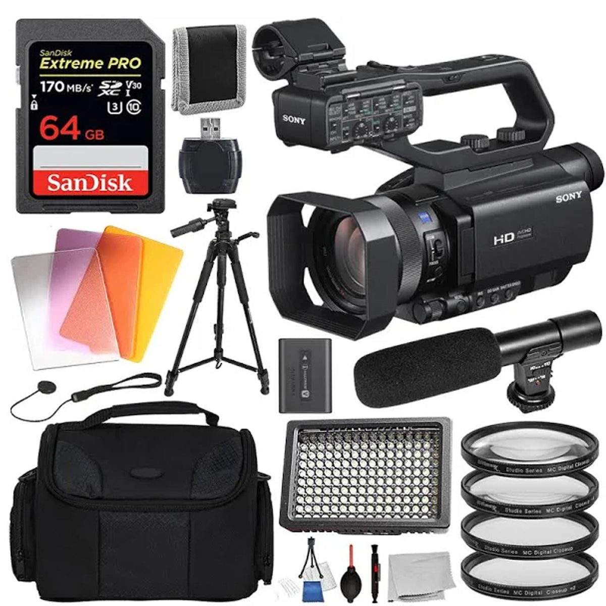 Sony HXR-MC88 Full HD Camcorder with Essential Bundle BuyDirect