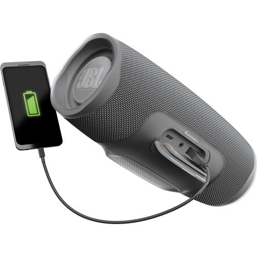 JBL Charge 4 Portable Bluetooth Speaker (Gray)