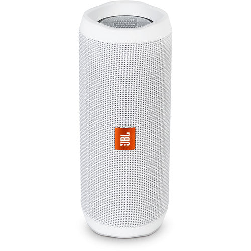 JBL Flip 4 Wireless Portable Stereo Speaker (White)