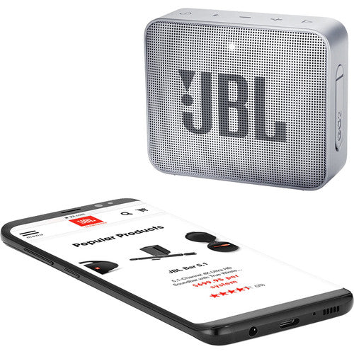 JBL GO 2 Portable Wireless Speaker- (Pink, Blue &amp; Grey)-Please Select Color