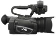 JVC GY-HM200U/250 Ultra 4K HD 4KCAM Professional Camcorder &amp; Top Handle Audio Unit with XLR Microphone 64GB Card Reader Kit