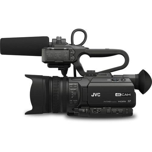 JVC GY-HM200SPU 4KCAM Compact Handheld Streaming Camcorder