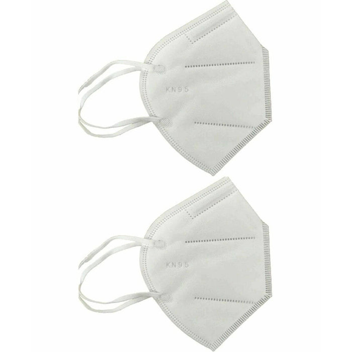 NJA 2X KN95 Mask KN-95 Face Masks [5 LAYERS] Protective Respirator Disposable Masks