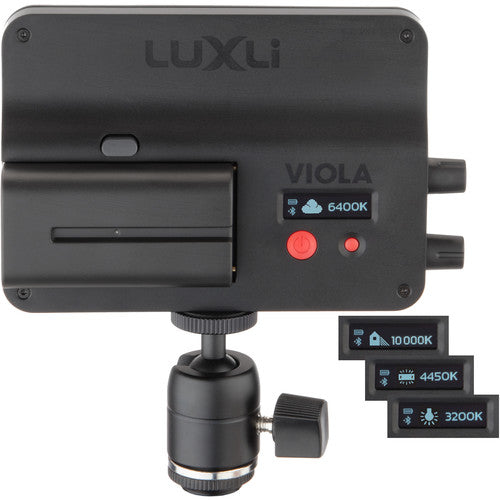 Luxli Viola 5&quot; Multi-Color On-Camera LED Light