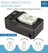 NJA 2-Pack of NB-13L Batteries and Charger Kit for Canon PowerShot