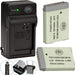 NJA 2-Pack of NB-13L Batteries and Charger Kit for Canon PowerShot
