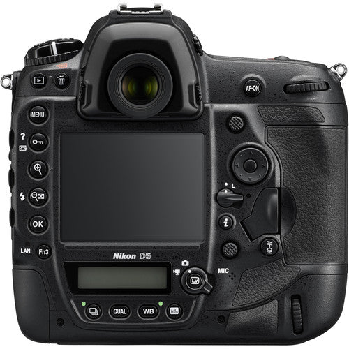 Nikon D5/D6 DSLR Camera (Body Only, Dual CF Slots) Audio Technica Stereo/Mono Camera Mount Microphone, 32GB Class 10 Memory Card Starter Bundle