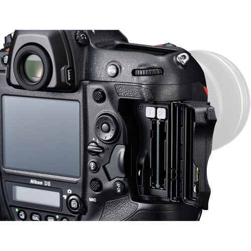 Nikon D5/D6 Digital SLR Camera Body (Dual CF Slots) with Microphone || LED Video Light || GPS Unit || Kit