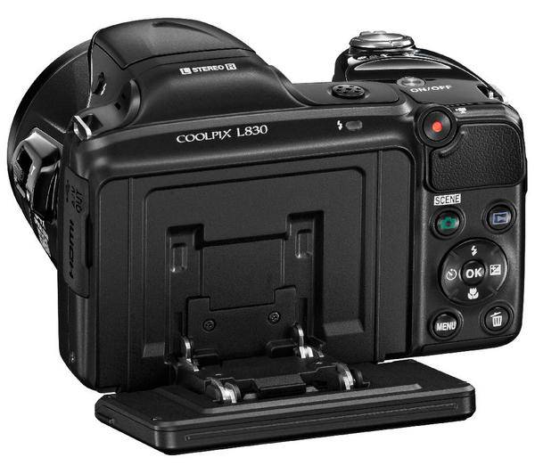 Nikon COOLPIX L830 16 MP CMOS Digital Camera with 34x Zoom NIKKOR Lens and Full 1080p HD Video (Multiple Colors))