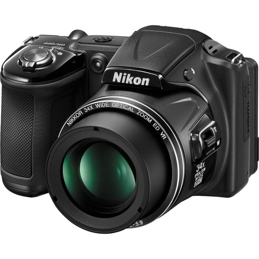 Nikon COOLPIX L830 16 MP CMOS Digital Camera with 34x Zoom NIKKOR Lens and Full 1080p HD Video (Multiple Colors))