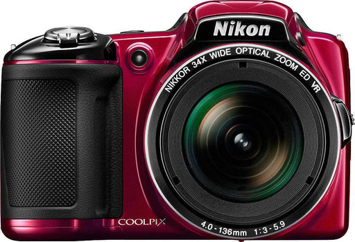 Nikon COOLPIX L830 16 MP CMOS Digital Camera with 34x Zoom NIKKOR Lens and Full 1080p HD Video (Multiple Colors)
