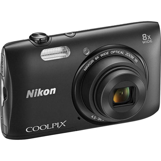 Nikon COOLPIX S3600 20.1 MP Digital Camera with 8x Zoom NIKKOR Lens and 720p HD Video (Silver)