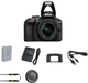 Nikon D3400/D3500 DSLR Camera with 18-55mm |52mm UV Filter | Top Value Accessory Kit