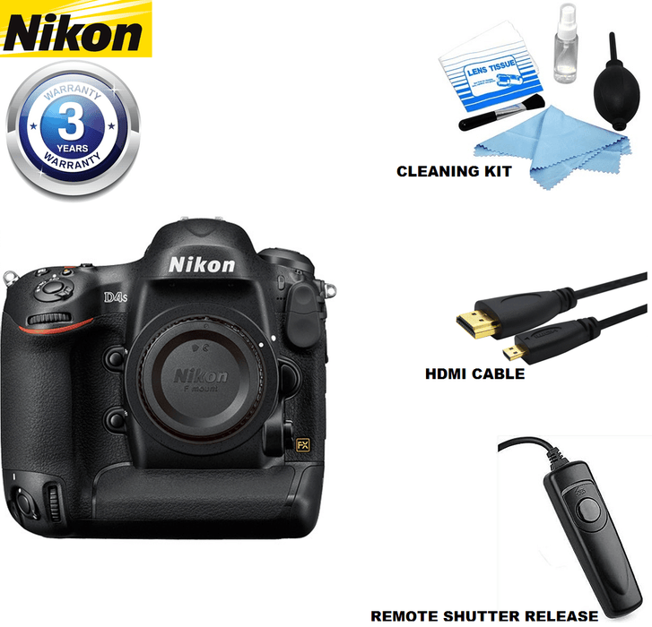 Nikon D4S Camera Body Only US Retail Edition