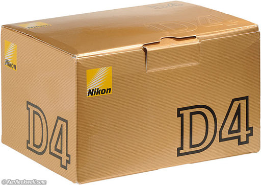Nikon DSLR D4 Camera Body Only USA