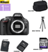 Nikon D5200/D5600 DSLR Camera (Body Only) with Sandisk 32GB | Spider Tripod & Case