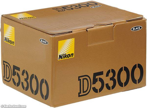 Nikon D5300/D5600 DSLR Camera Body Only - Black USA with Sandisk 32GB | Spider Tripod | Case & 5 Year Extended Warranty
