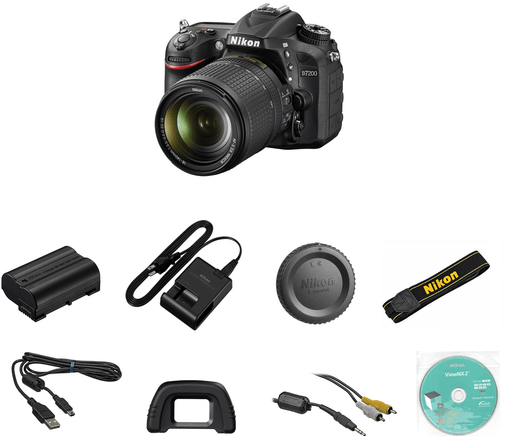 Nikon D7200/D7500 DSLR Camera with 18-140mm Lens | Case | UV Filter | Cleaning Kit &amp; 3 Year Limited Warranty