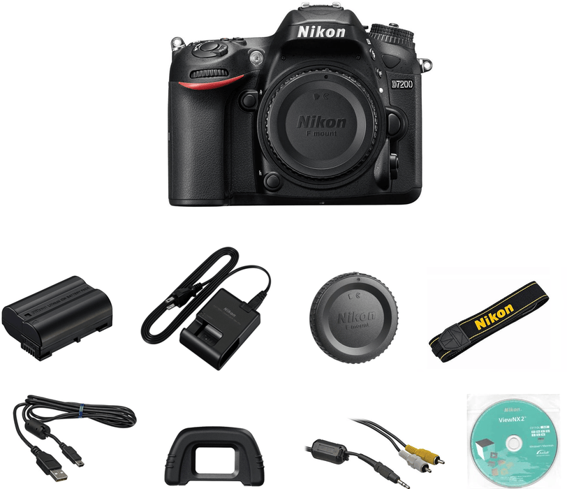 Nikon D7200/D7500 DSLR Camera (Body Only) with 32GB | Shutter Remote | Cleaning Kit &amp; 3 Year Extended Warranty
