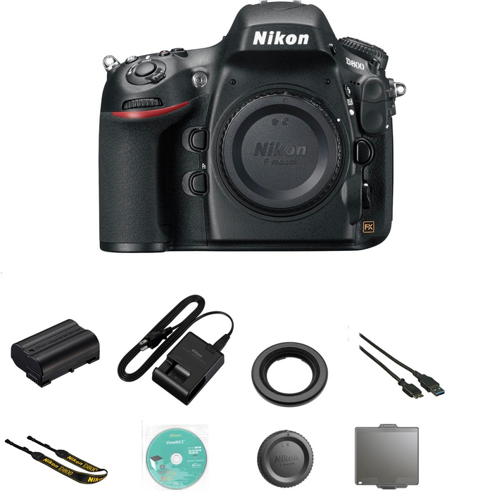Nikon D800 Digital SLR Camera Tamron SP 70-200mm f/2.8 Di VC USD G2 Lens for Nikon F