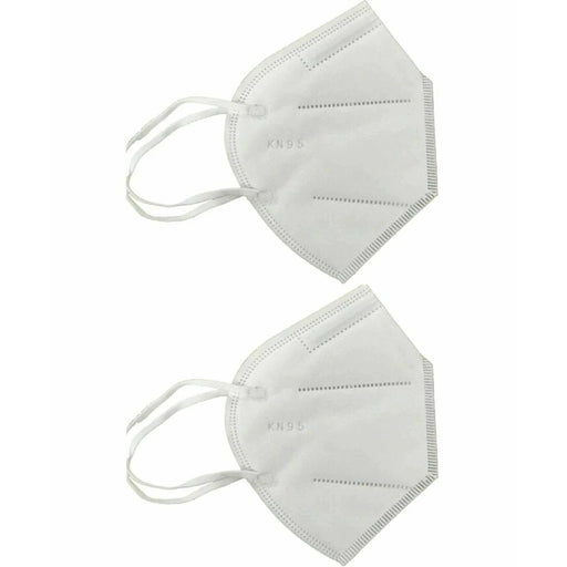 NJA 2X KN95 Mask KN-95 Face Masks [5 LAYERS] Protective Respirator Disposable Masks