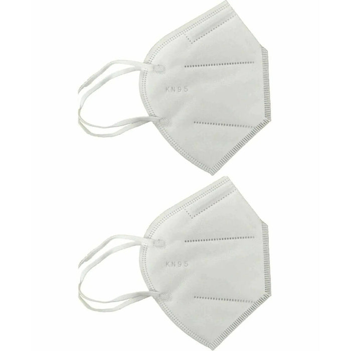 NJA 2X KN95 Mask KN-95 Face Masks [5 LAYERS] Protective Respirator Disposable Masks